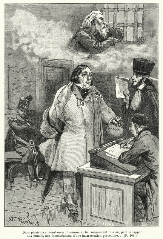 Illustrazione per Il Giudeo Errante da French School