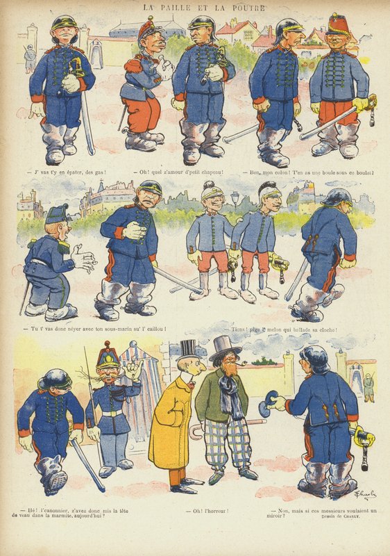 Illustrazione per Le Rire da French School