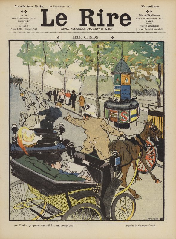 Illustrazione per Le Rire da French School