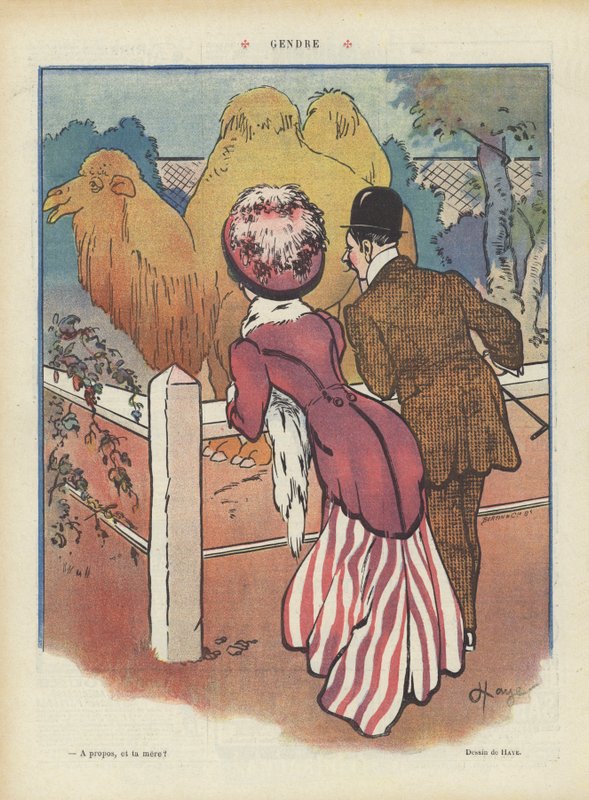 Illustrazione per Le Rire da French School