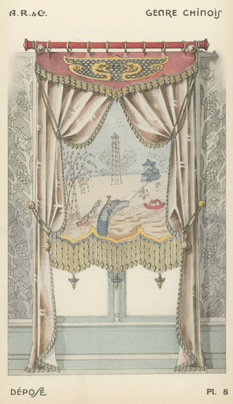Illustrazione dal catalogo di prodotti di design d