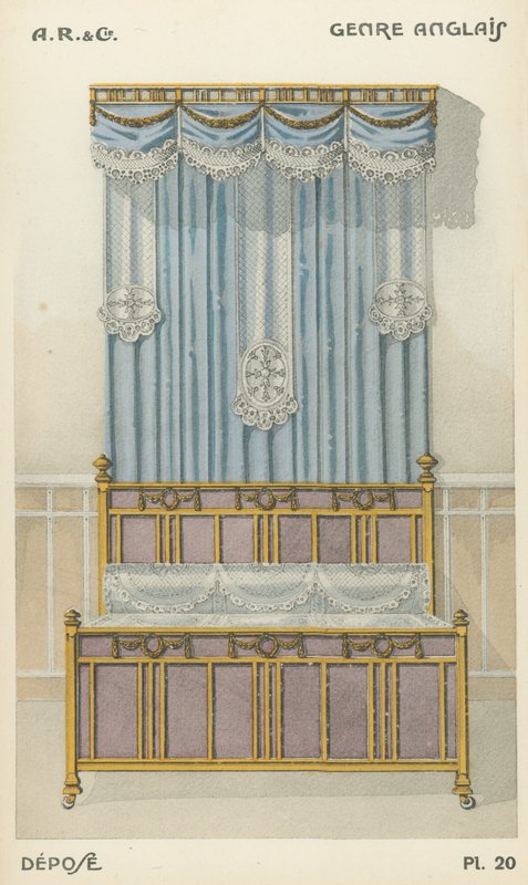 Illustrazione dal catalogo di prodotti di design d