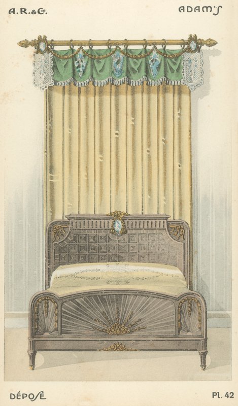 Illustrazione dal catalogo di prodotti di design d