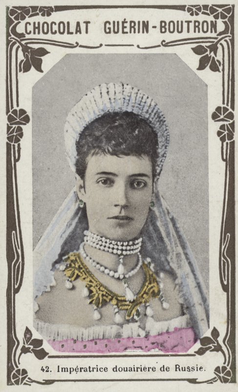 Imperatrice vedova di Russia da French School