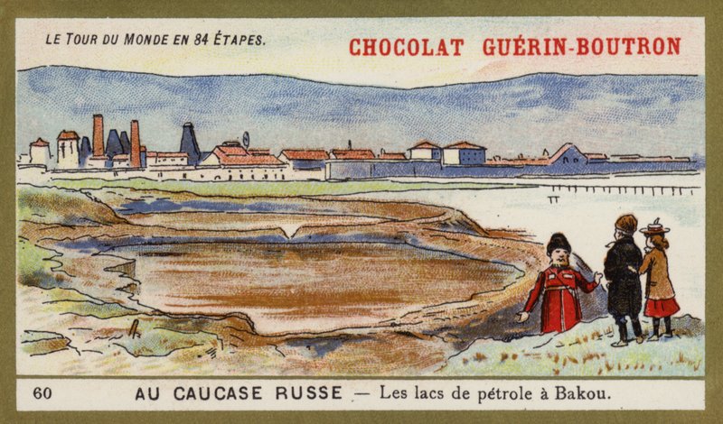 Nel Caucaso russo - i laghi di petrolio di Baku da French School