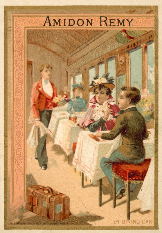 Nel vagone ristorante da French School