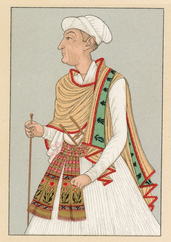 Costume Indiano da French School