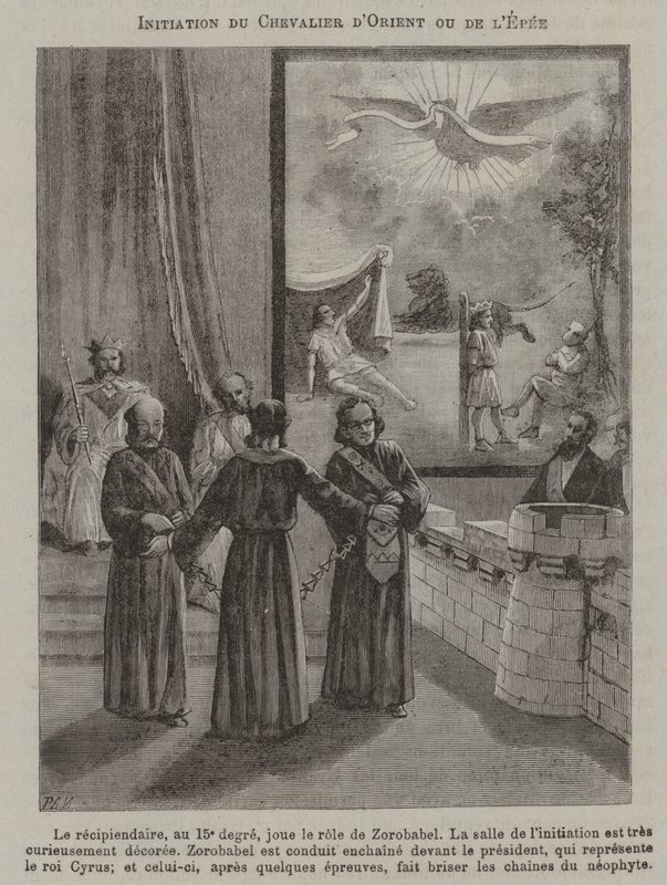 Iniziazione di un Cavaliere della Spada, o Cavaliere dell