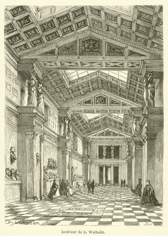Interno della Walhalla da French School