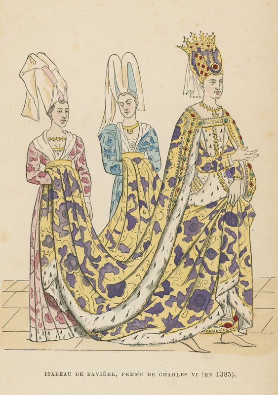 Isabella di Baviera da French School