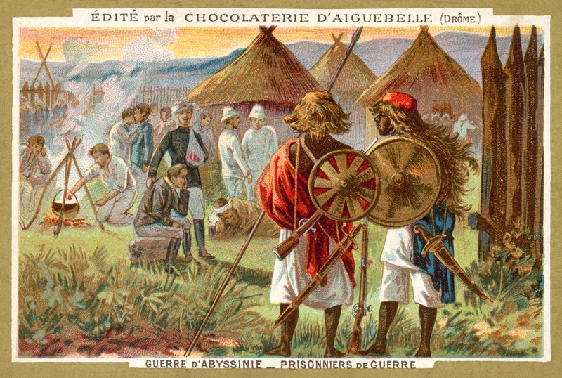 Prigionieri di guerra italiani, Prima guerra italo-etiopica da French School