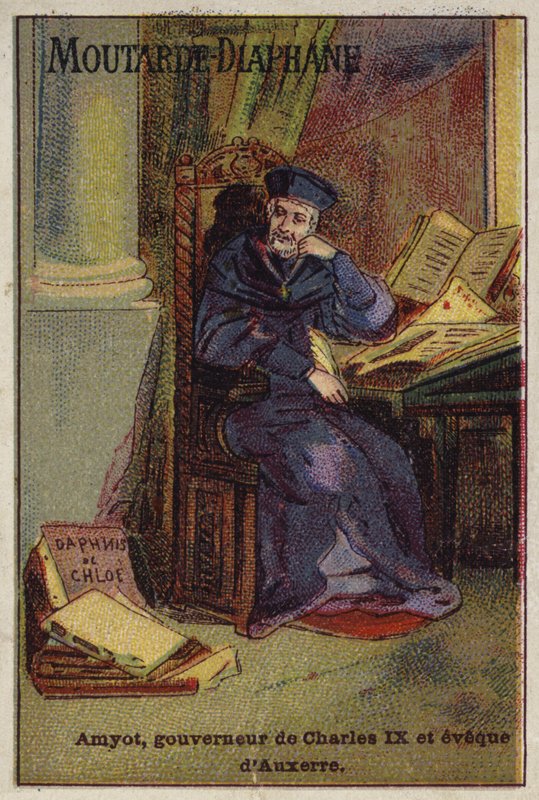 Jacques Amyot, scrittore e traduttore rinascimentale francese e vescovo di Auxerre da French School