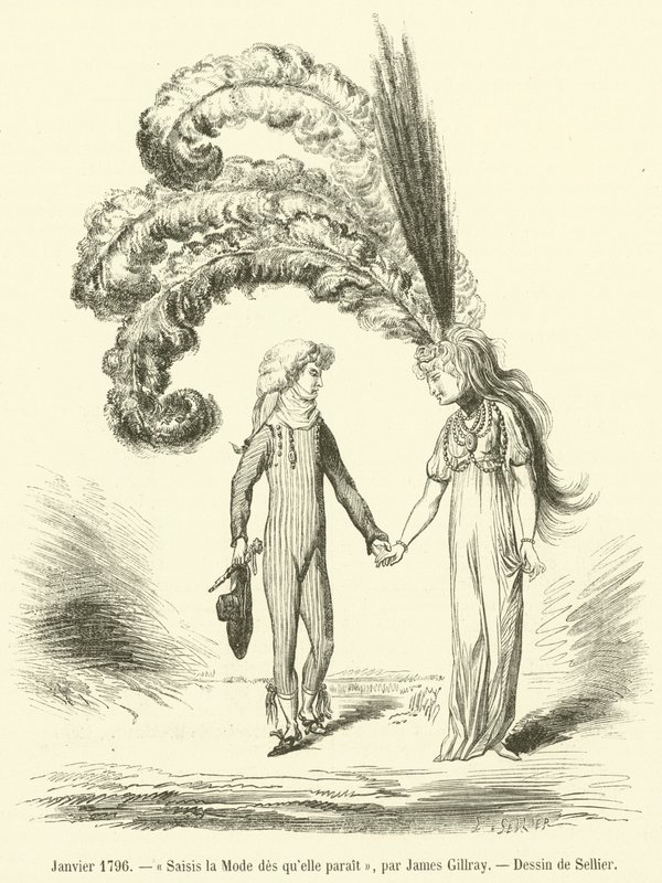 Gennaio 1796, Cogli la moda appena appare da French School