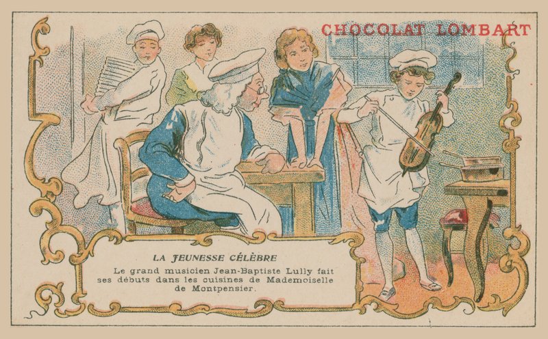 Jean-Baptiste Lully, il famoso musicista che fa il suo debutto musicale nella cucina della Duchessa di Montpensier da French School