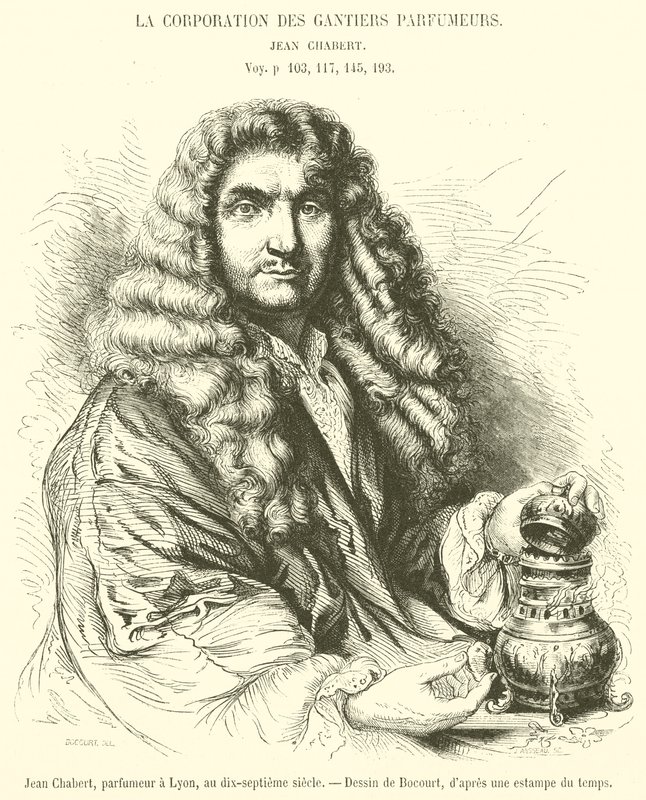 Jean Chabert, profumiere a Lione, nel diciassettesimo secolo da French School