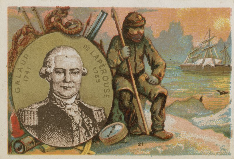 Jean Francois de Galaup, conte di Laperouse da French School