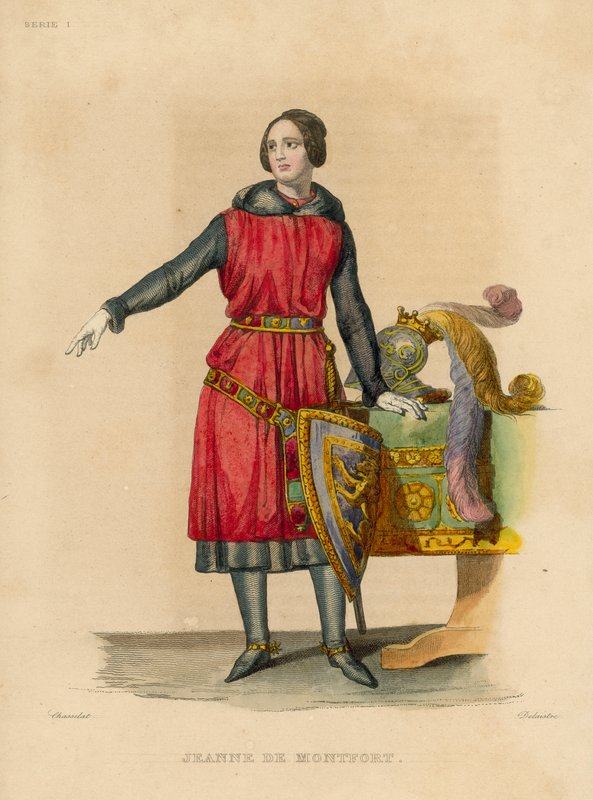 Jeanne de Montfort da French School