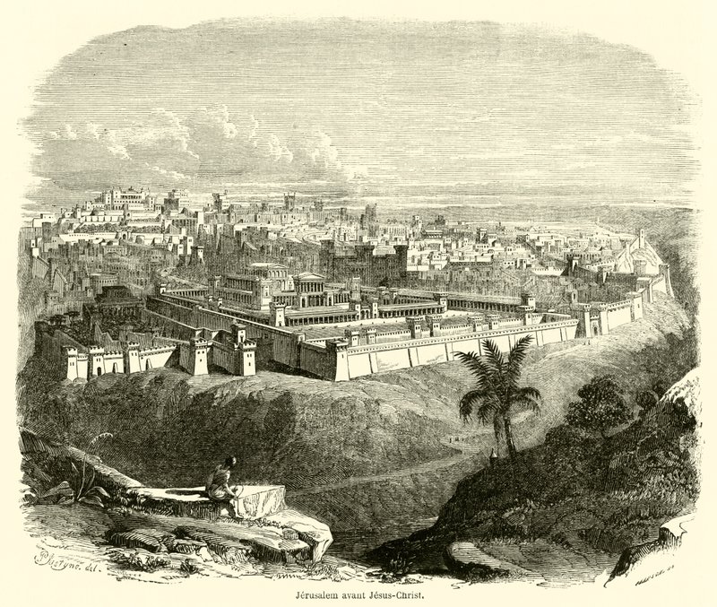 Gerusalemme prima di Gesù Cristo da French School