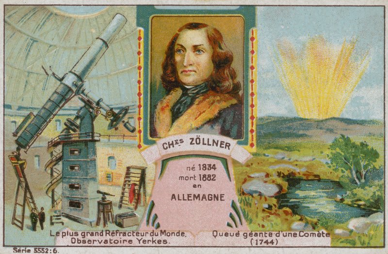 Johann Karl Friedrich Zoellner, astronomo tedesco da French School