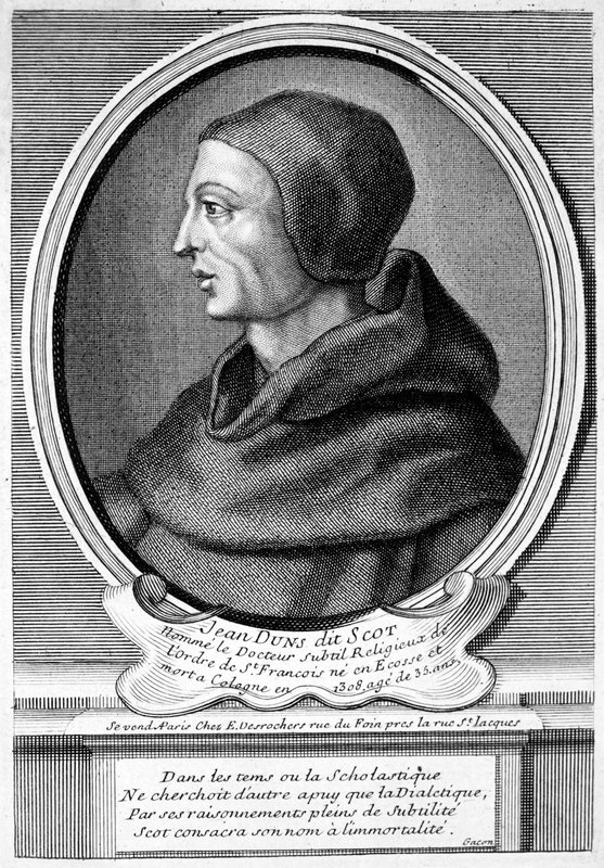 John Duns (Duns Scoto), sacerdote cattolico scozzese, filosofo e teologo da French School