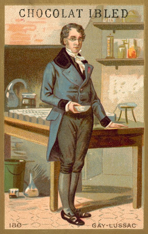 Joseph Louis Gay-Lussac, chimico e fisico francese da French School