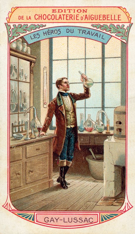 Joseph Louis Gay-Lussac, chimico e fisico francese da French School