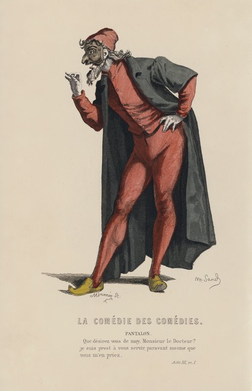 La Commedia delle Commedie, Pantalone da French School