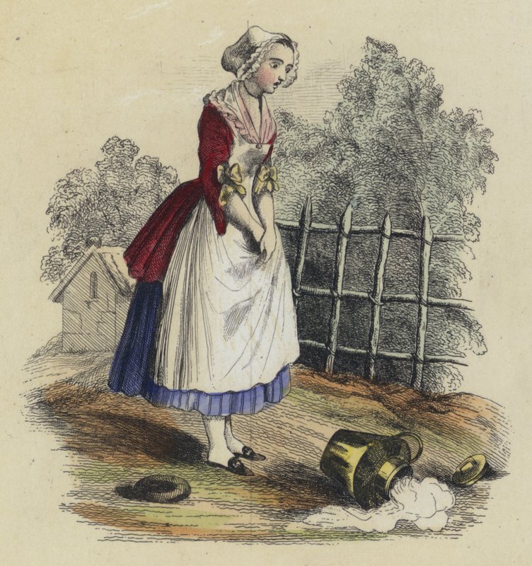 La Laitiere Et Le Pot Au Lait da French School