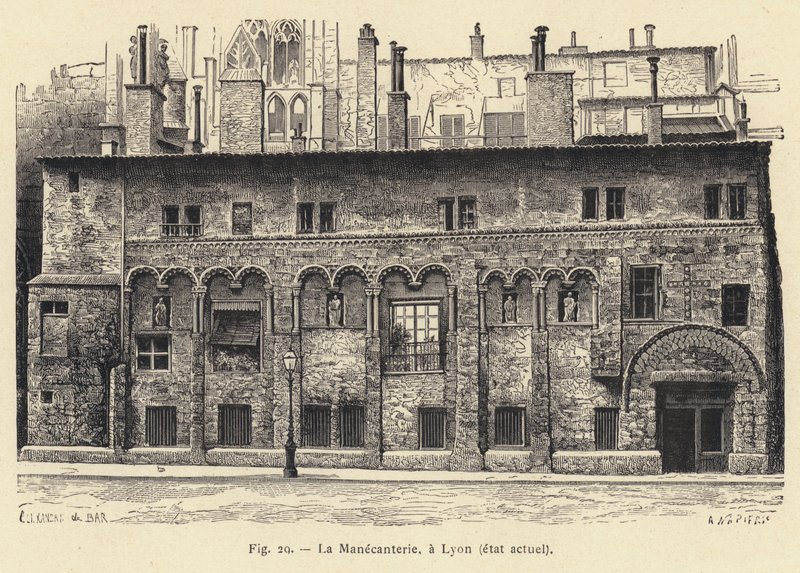 La Manecanterie, a Lione, stato attuale da French School