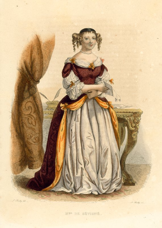 La Marchesa di Sevigne da French School