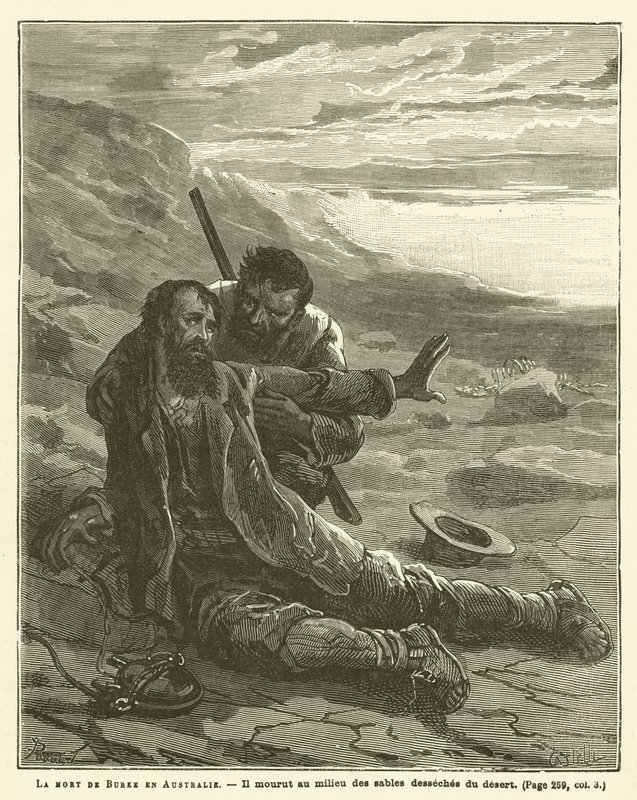 La Mort De Burke En Australie da French School