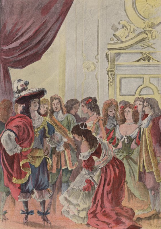 La Presentazione a Corte da French School
