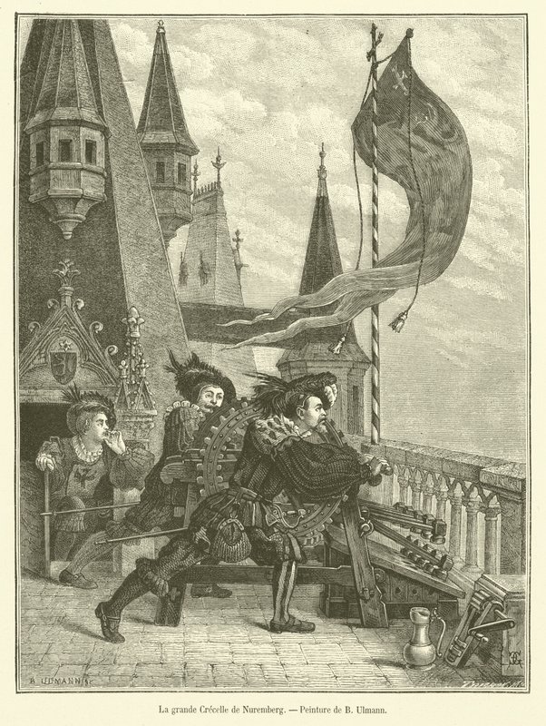 La grande Crecelle di Norimberga da French School