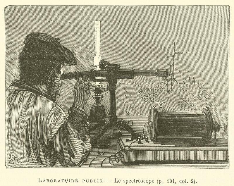 Laboratorio pubblico, Lo spettroscopio da French School