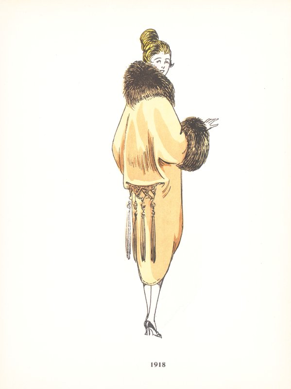 Moda femminile, 1918 da French School