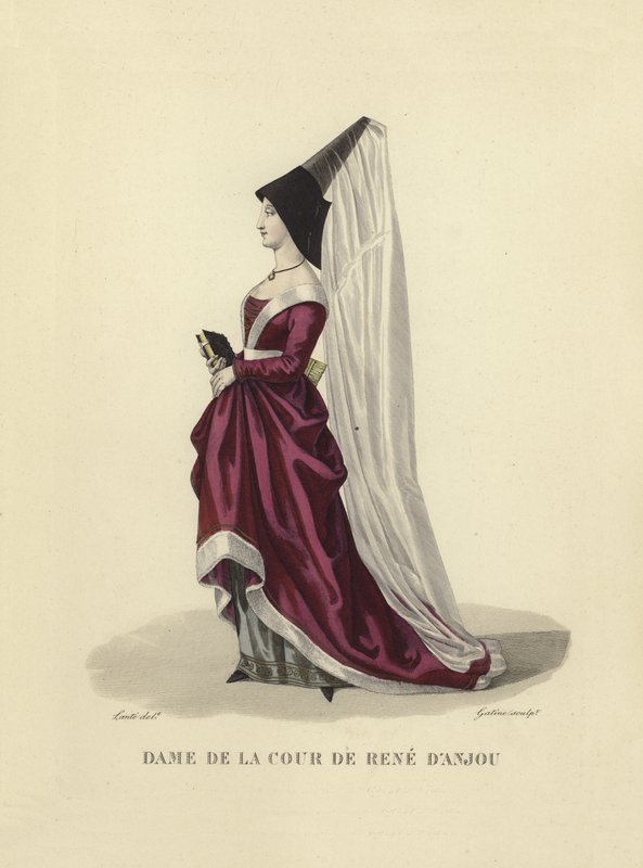Dama della corte di Renato d