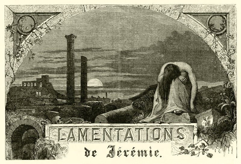 Lamentazioni di Geremia da French School