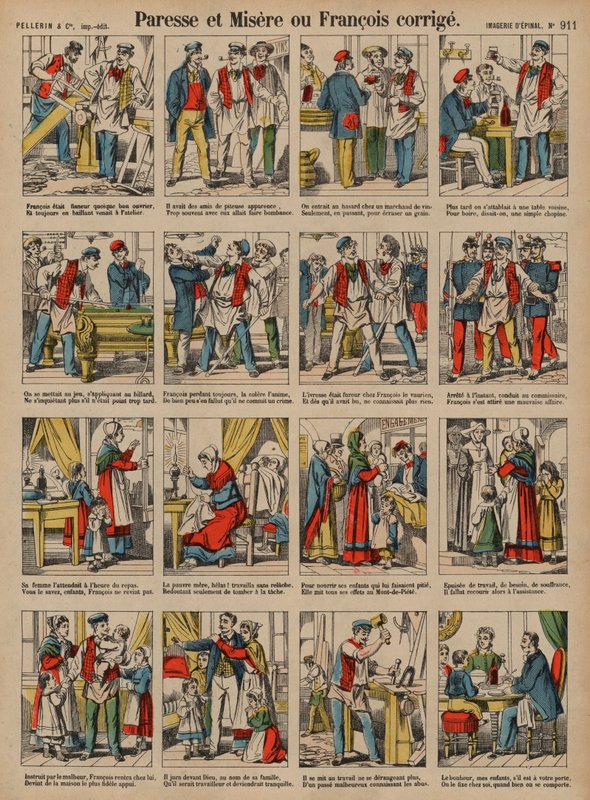Pigrizia e miseria, o Francois corretto da French School
