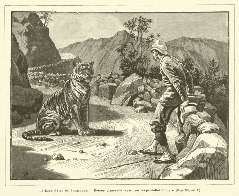 Il Bagh Rajah del Bogelcund da French School