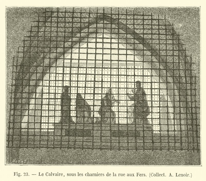 Il Calvario, sotto gli ossari della via aux Fers, Coll A Lenoir da French School