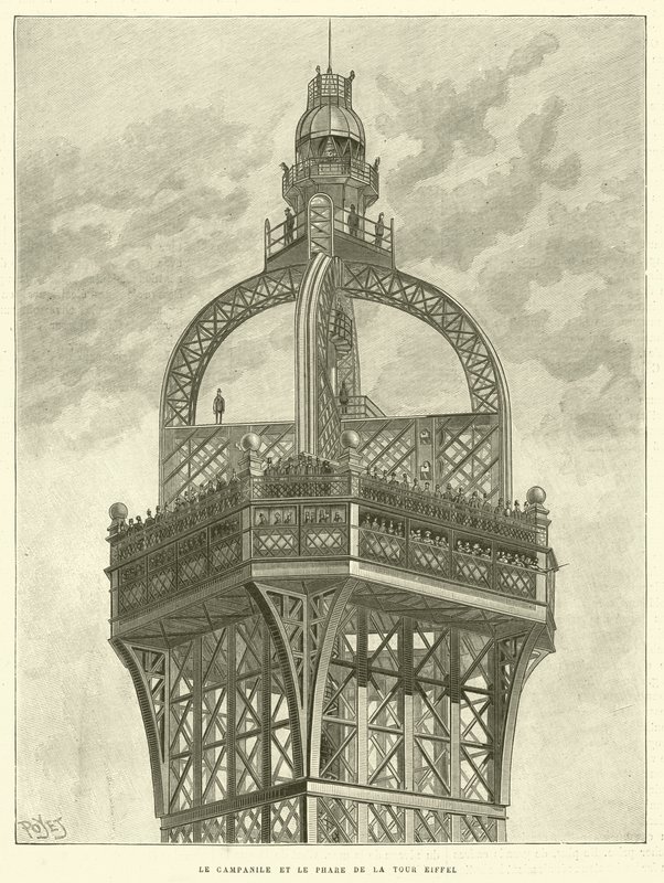 Il Campanile e il Faro della Torre Eiffel da French School