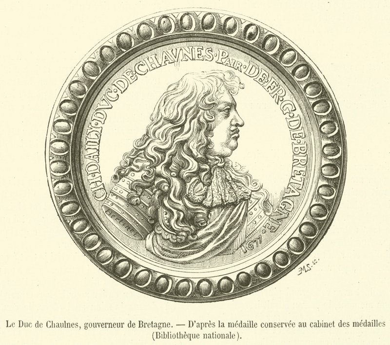 Il Duca di Chaulnes, governatore della Bretagna da French School