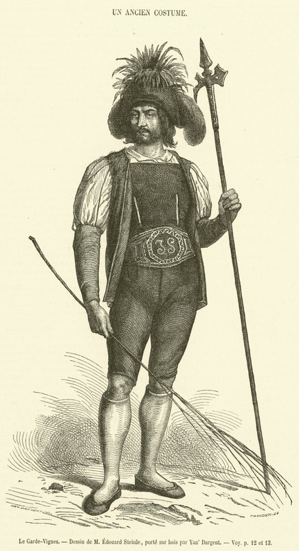 Il guardiano delle vigne da French School
