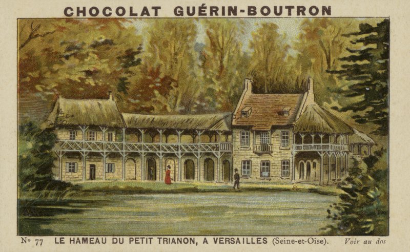 Il Borgo del Petit Trianon, a Versailles, Seine-et-Oise da French School