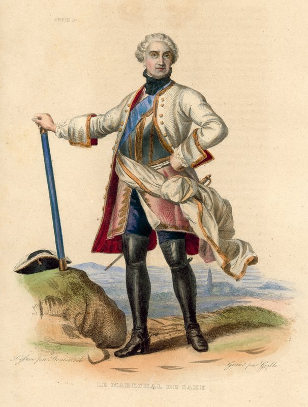 Il Maresciallo di Sassonia da French School