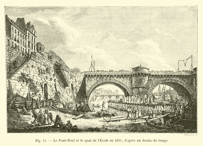 Le Pont-Neuf e il quai de l