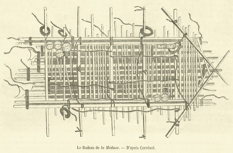 La Zattera della Medusa da French School