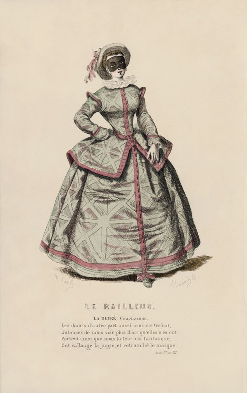 Il Beffardo, La Dupre, Cortigiana da French School