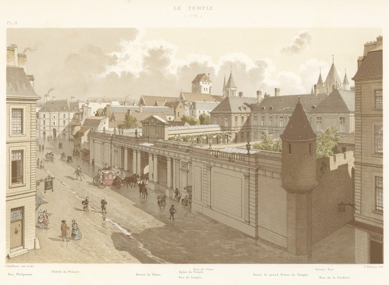 Il Tempio, 1770 da French School