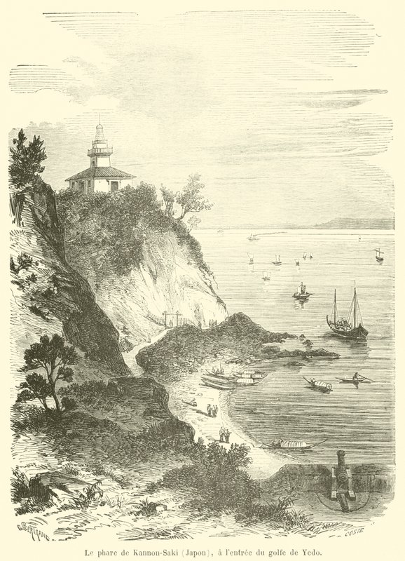 Il faro di Kannon-Saki (Giappone), all